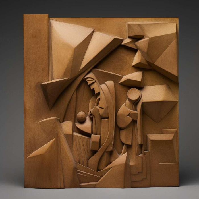 نموذج ثلاثي الأبعاد لآلة CNC 3D Art 